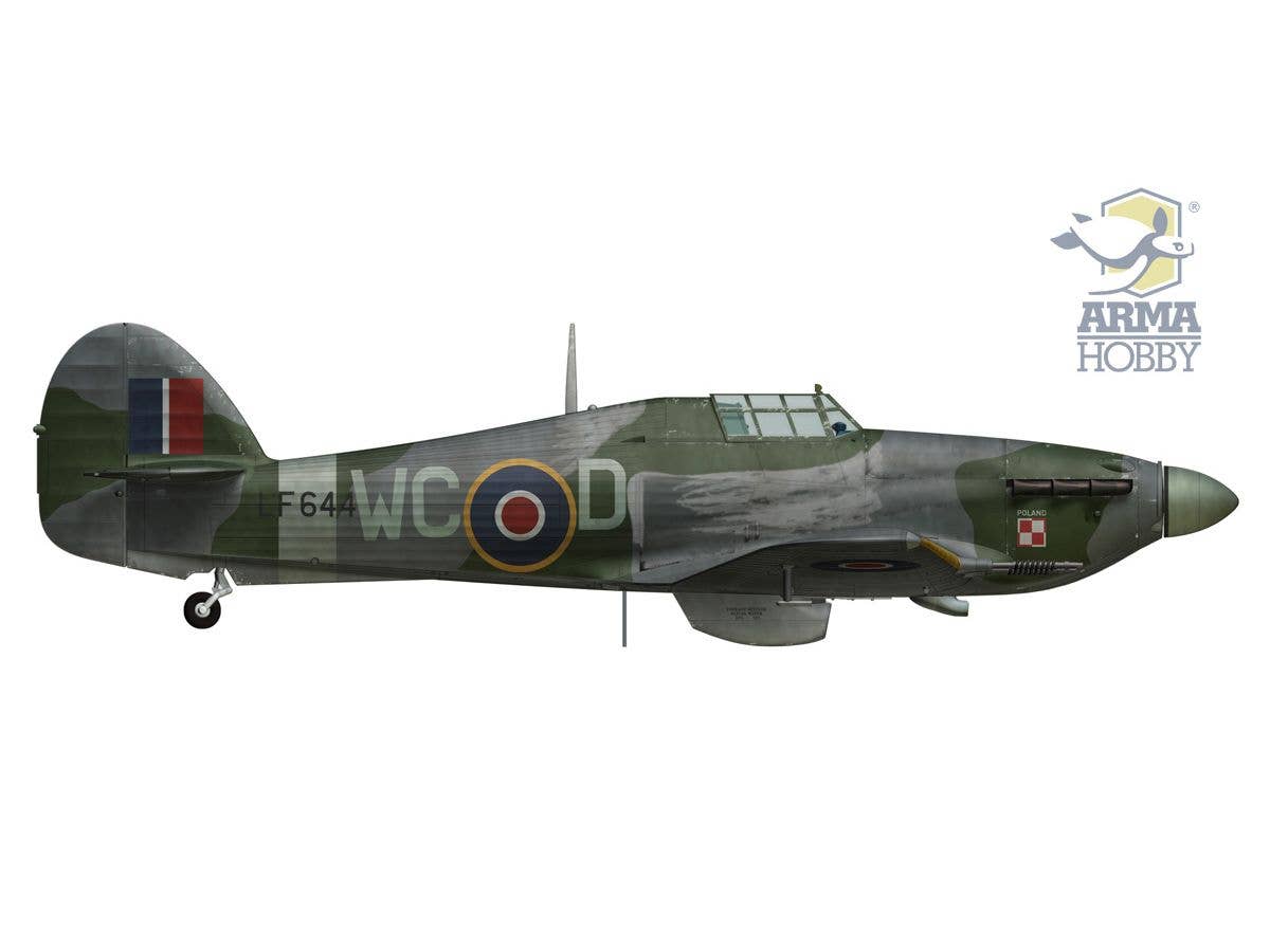 Arma Hobby 1/48 Hurricane Mk IIc | 5902734373496
