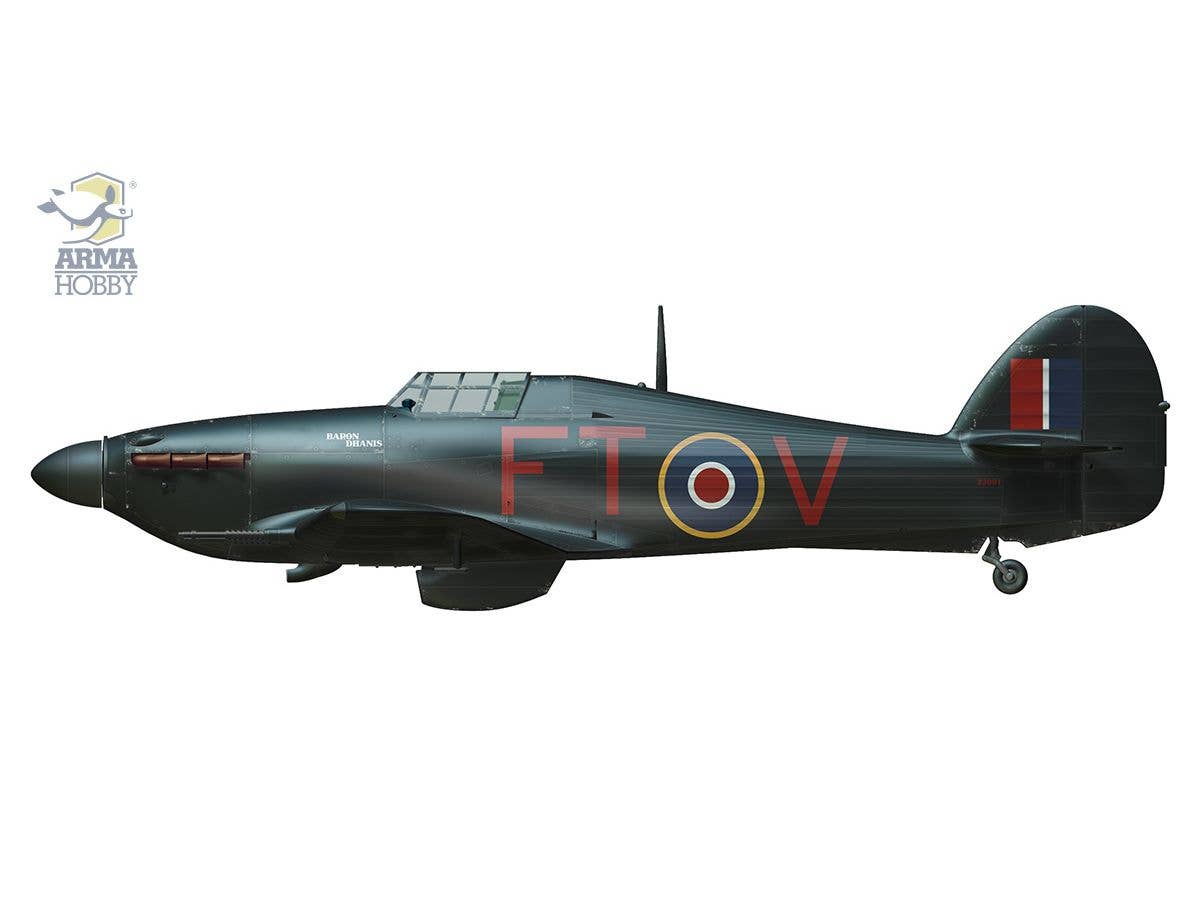 Arma Hobby 1/48 Hurricane Mk IIc "Jubilee" | 5902734373540