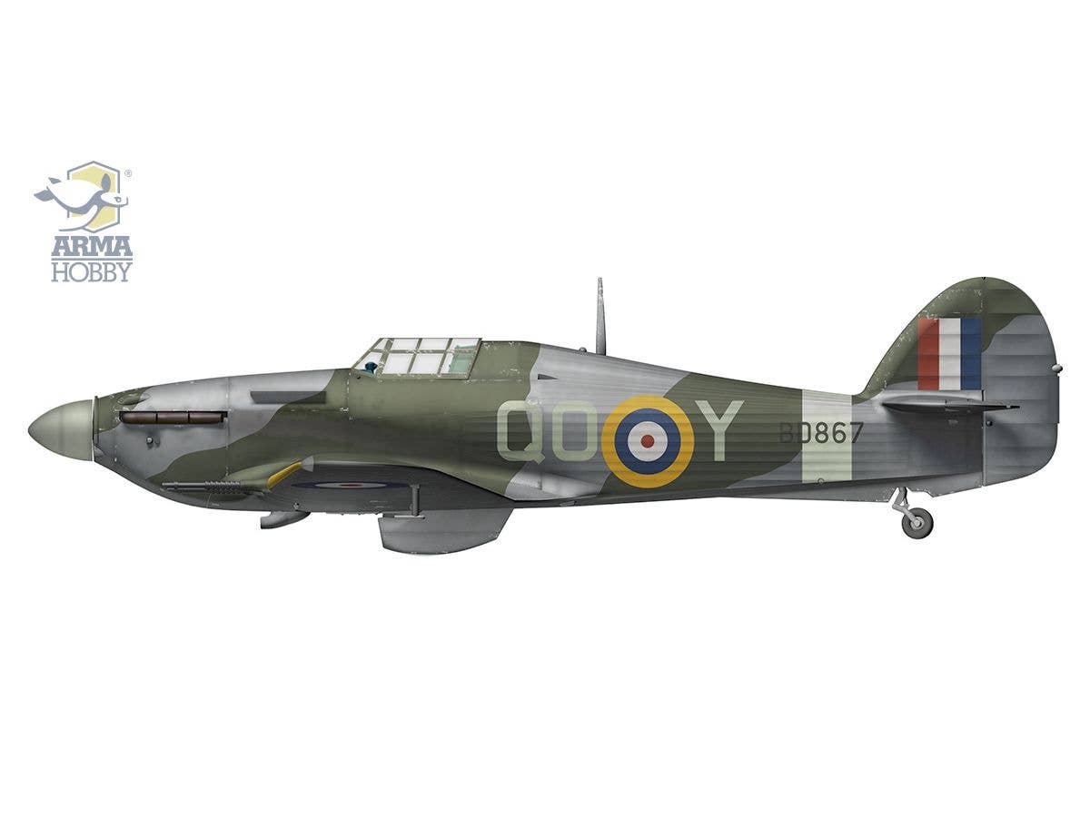 Arma Hobby 1/48 Hurricane Mk IIc "Jubilee" | 5902734373540