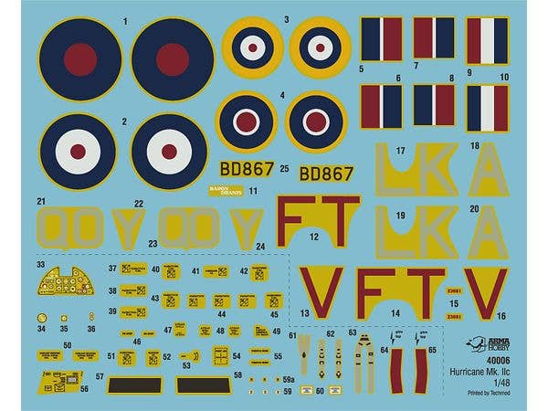 Arma Hobby 1/48 Hurricane Mk IIc "Jubilee" | 5902734373540