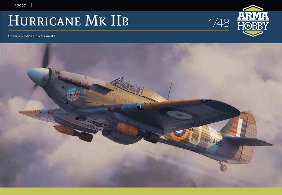 Arma Hobby Hurricane Mk IIb 1/48 | 5902734373557