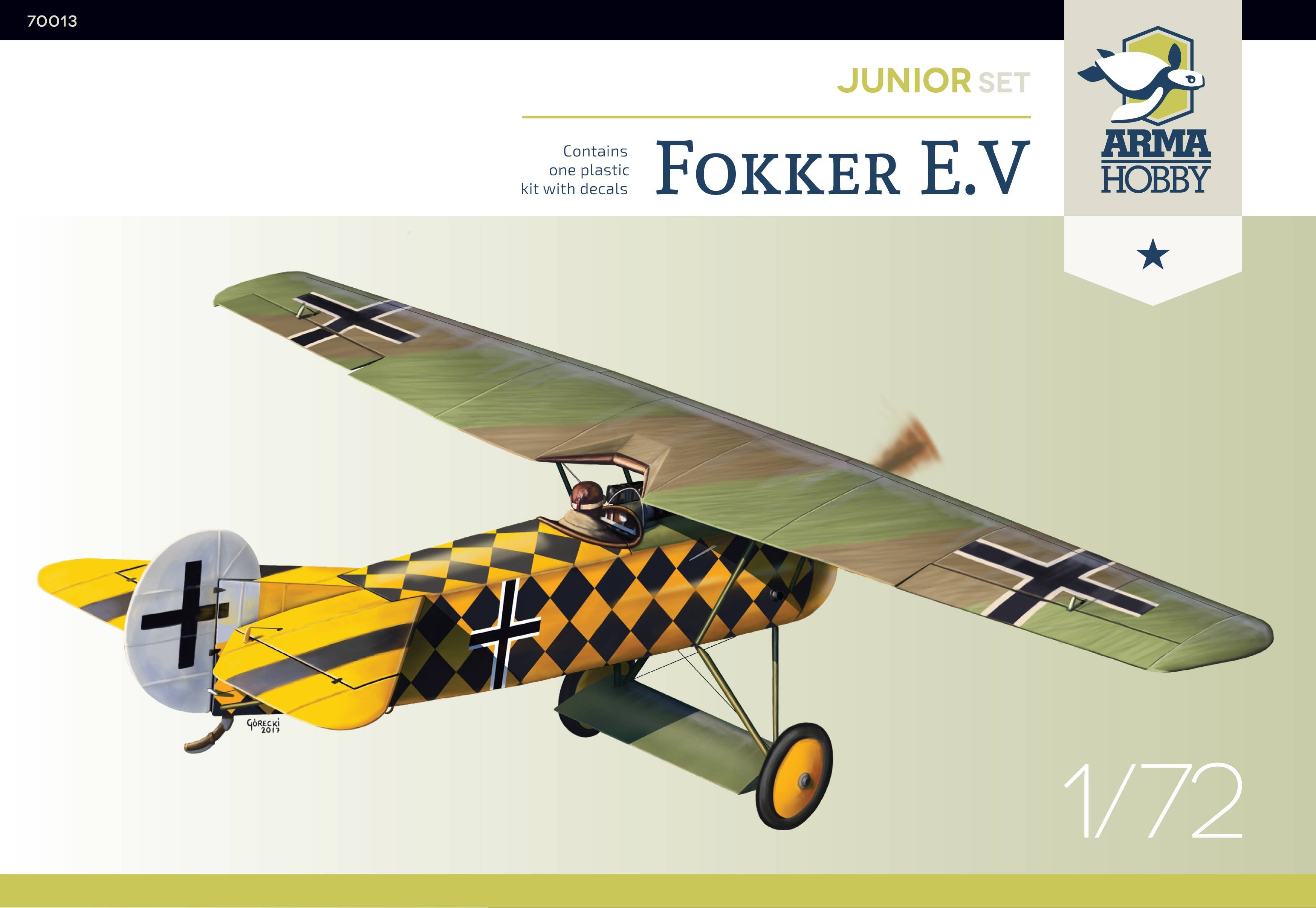 Arma Hobby 1/72 Fokker E.V Junior set | 5902734373007