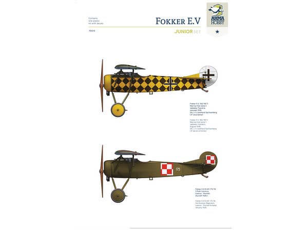 Arma Hobby 1/72 Fokker E.V Junior set | 5902734373007