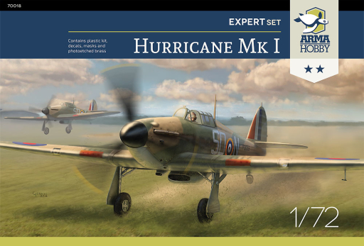 Arma Hobby 1/72 Hurricane Mk I Expert Set | 5902734373069