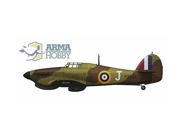 Arma Hobby 1/72 Hurricane Mk I Trop Model Kit | 5902734373083