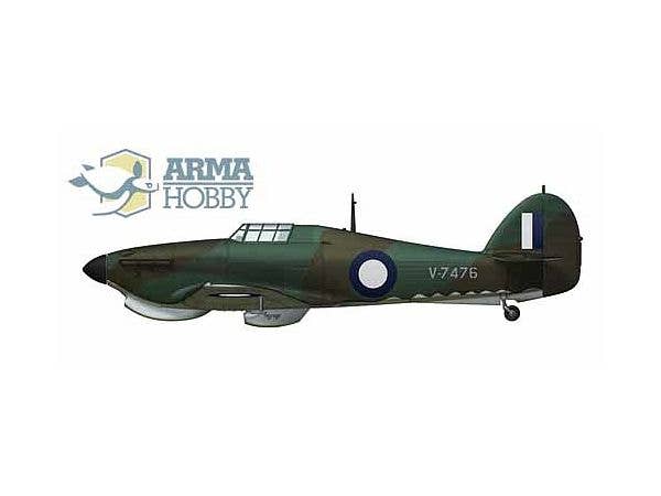 Arma Hobby 1/72 Hurricane Mk I Trop Model Kit | 5902734373083