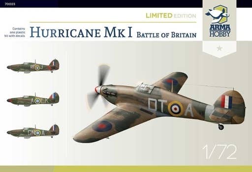 Arma Hobby 1/72 Hurricane Mk I - Battle of Britain - Limited Edition | 5902734373205