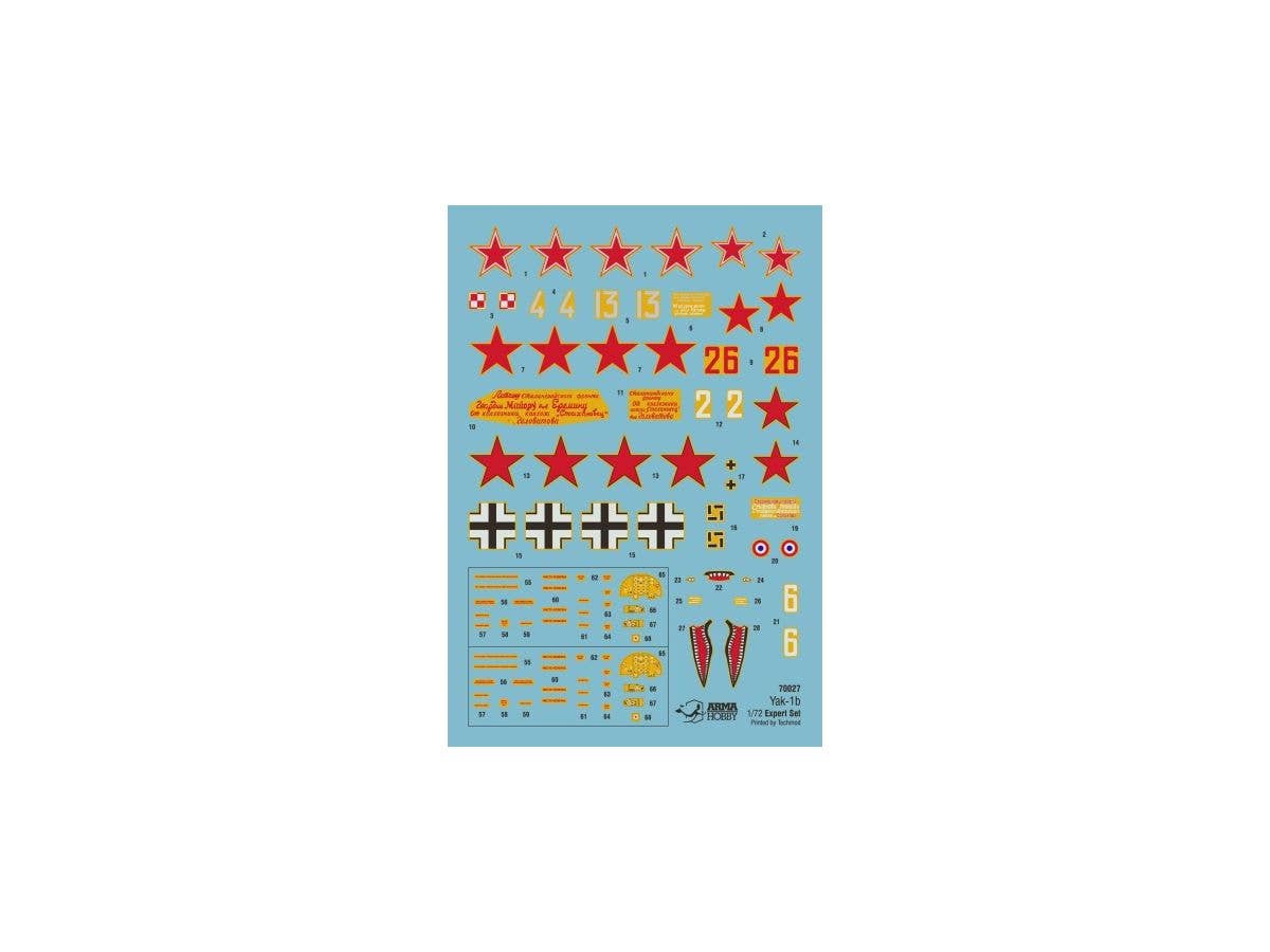 Arma Hobby 1/72 Yakovlev Yak-1b Expert Set | 5902734373120