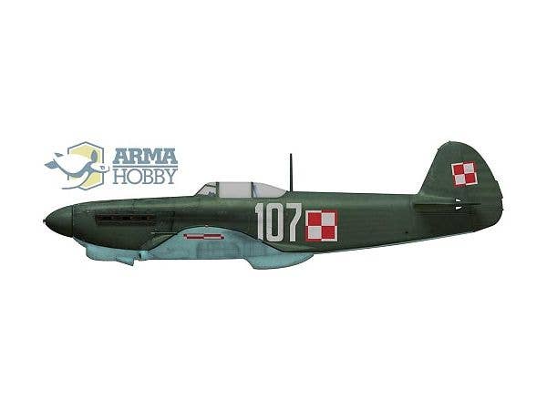 Arma Hobby 1/72 Yakovlev Yak-1b Model Kit | 5902734373137