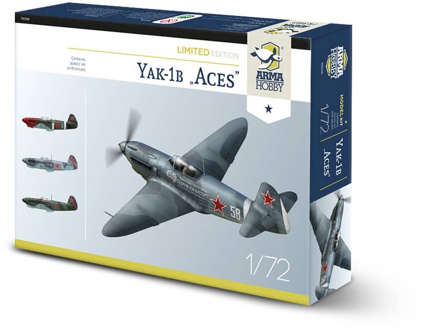 Arma Hobby 1/72 Yak-1B Aces Limited Edition | 5902734373250