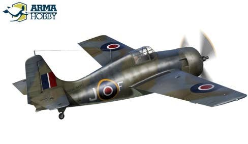 Arma Hobby 1/72 WildcatTM Mk VI Model Kit | 5902734373182