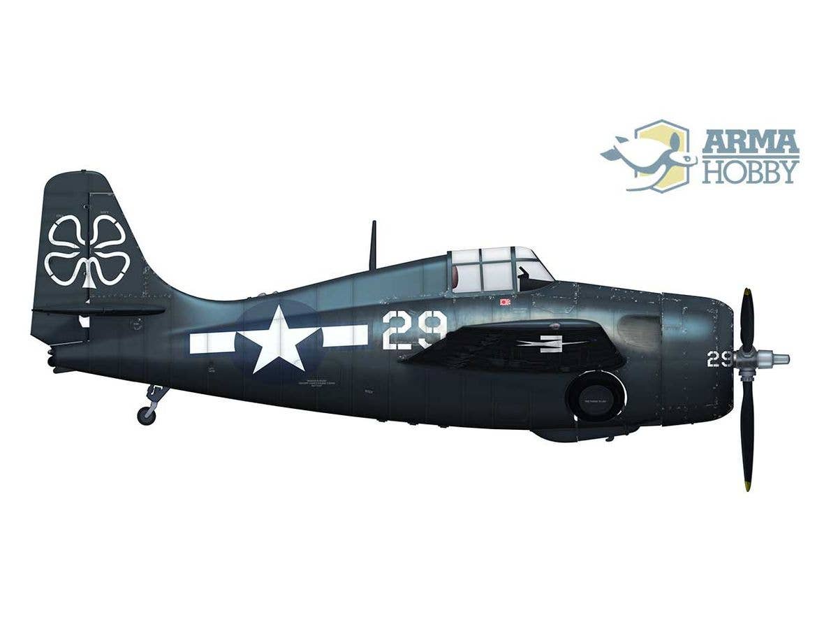 Arma Hobby 1/72 FM-2 Wildcat Model Kit | 5902734373199