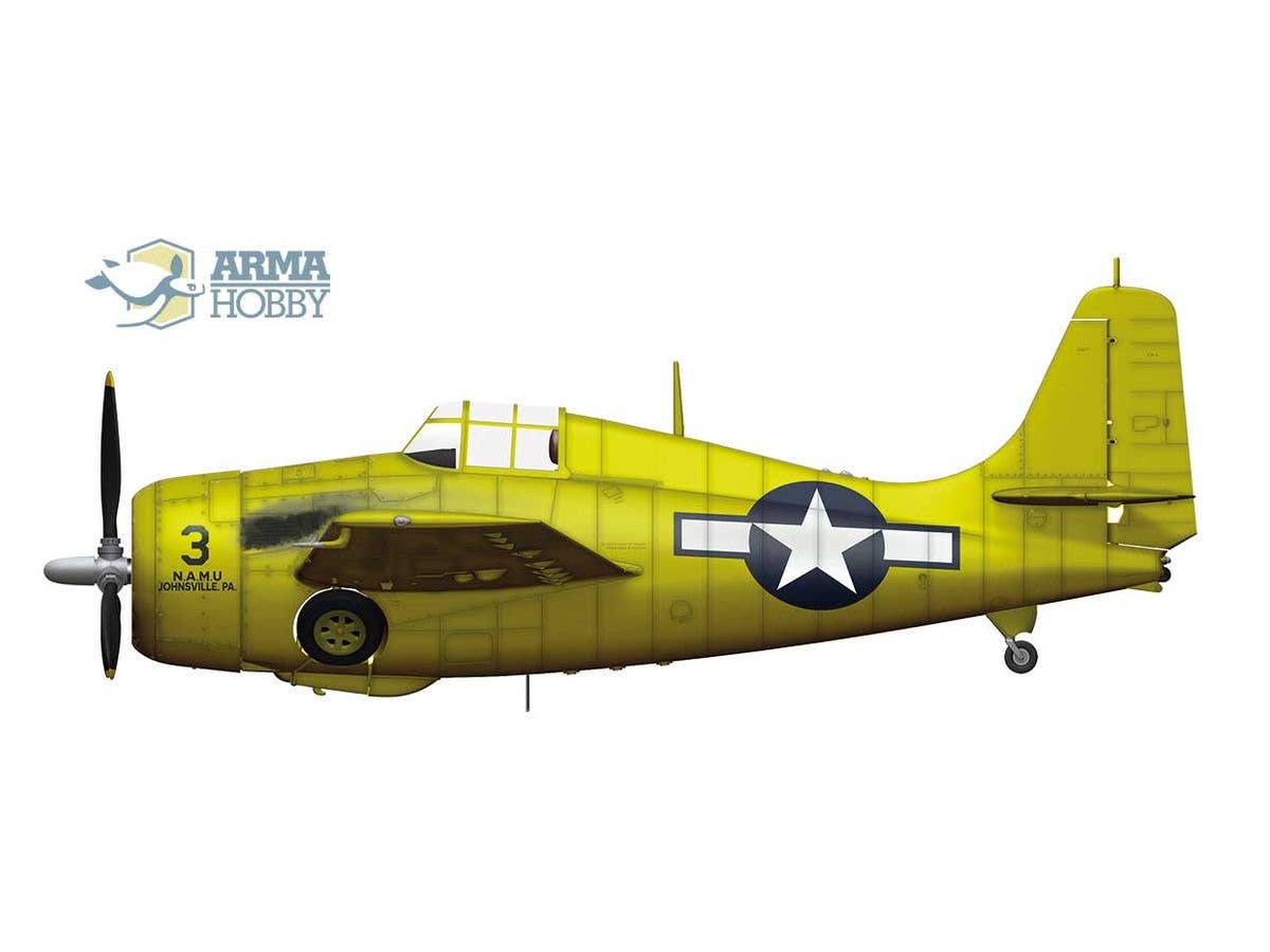 Arma Hobby 1/72 FM-2 Wildcat 'Training Cats' Limited Edition | 5902734373274