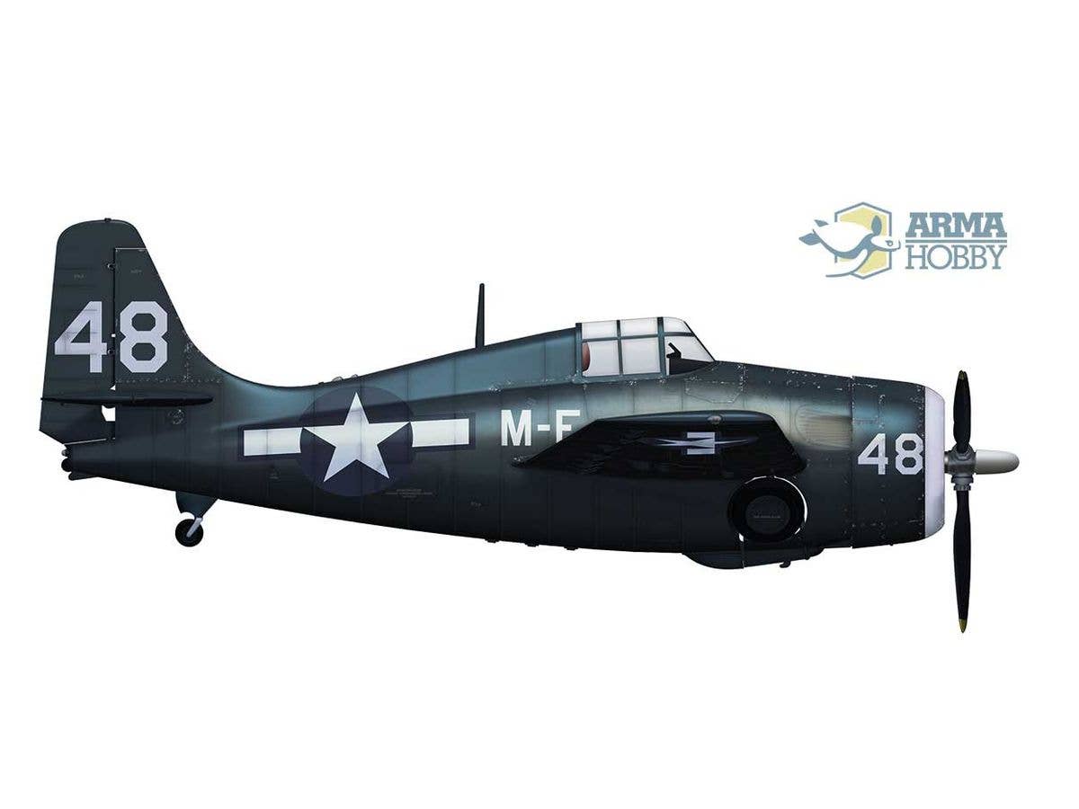 Arma Hobby 1/72 FM-2 Wildcat 'Training Cats' Limited Edition | 5902734373274