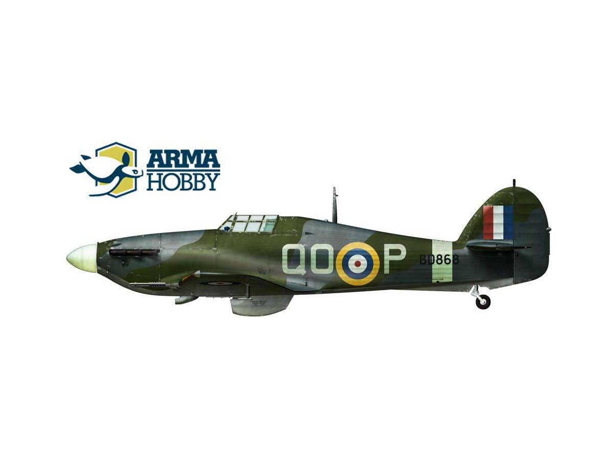 Arma Hobby 1/72 Hurricane Mk IIc Model Kit | 5902734373151