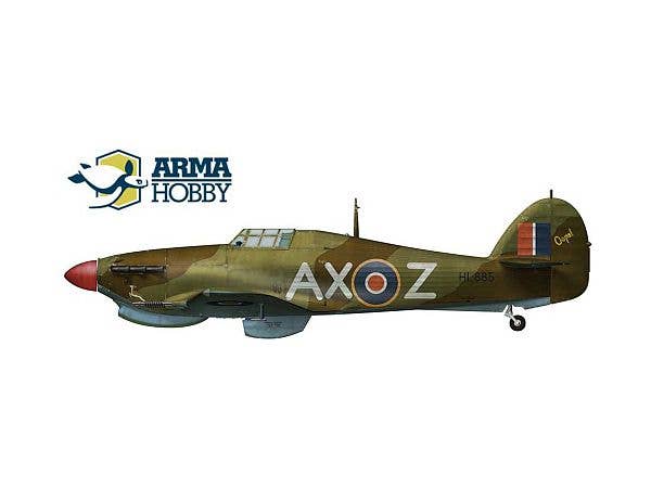 Arma Hobby 1/72 Hurricane Mk IIc Trop Model Kit | 5902734373168