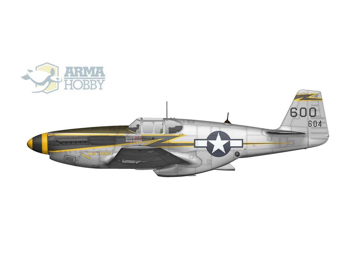 Arma Hobby 1/72 F-6C Mustang Expert Set | 5902734373397