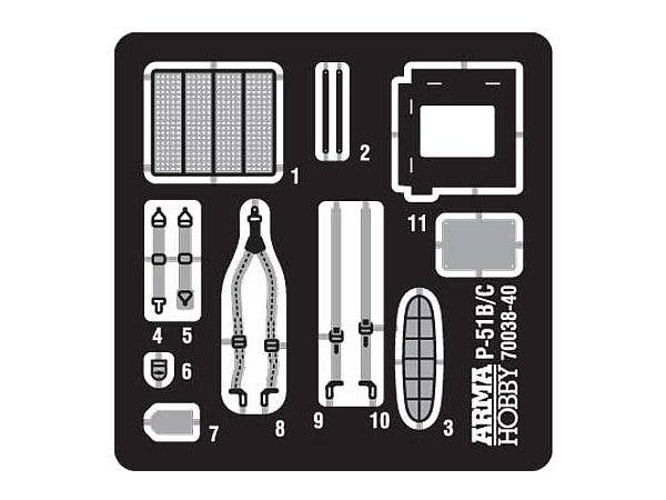 Arma Hobby 1/72 F-6C Mustang Expert Set | 5902734373397