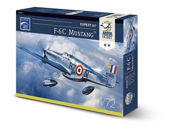 Arma Hobby 1/72 F-6C Mustang Expert Set | 5902734373397