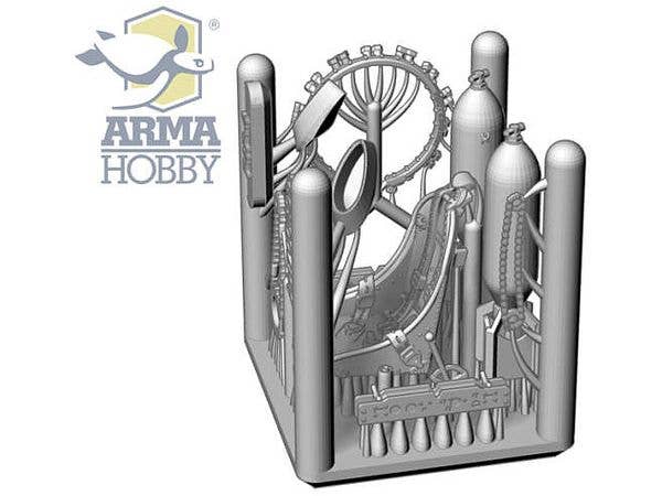 Arma Hobby 1/72 Cactus Air Force Deluxe Set – F4F-4 Wildcat® and P-400/P-39D Airacobra Over Guadalcanal | 5902734373458