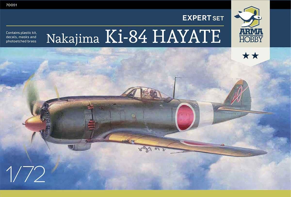 Arma Hobby 1/72 Nakajima Ki-84 Hayate Expert Set | 5902734373380