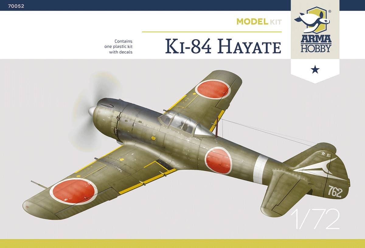 Arma Hobby 1/72 Nakajima Ki-84 Hayate Model Kit | 5902734373403