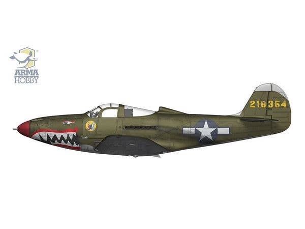 Arma Hobby 1/72 P-39N Airacobra | 5902734373489