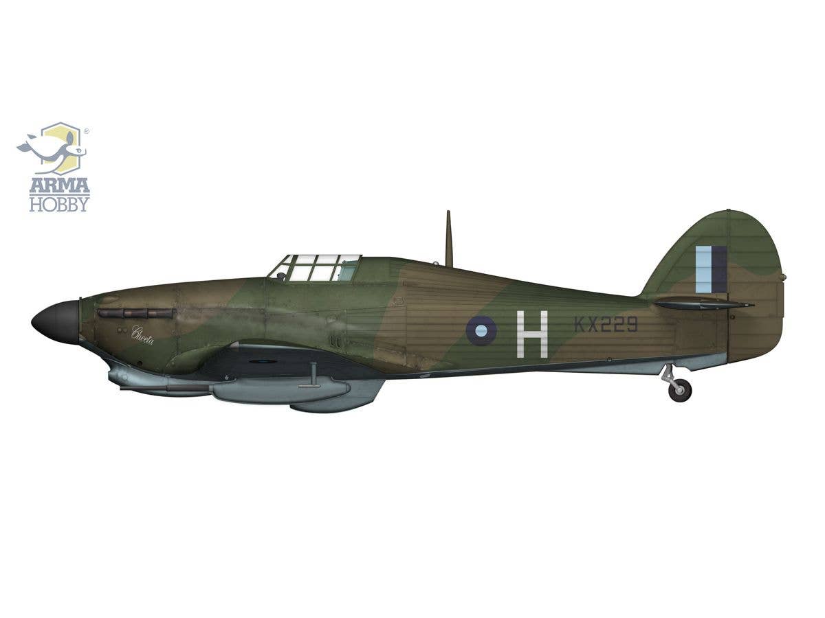 Arma Hobby 1/72 Hurricane Mk Ii D | 5902734373465