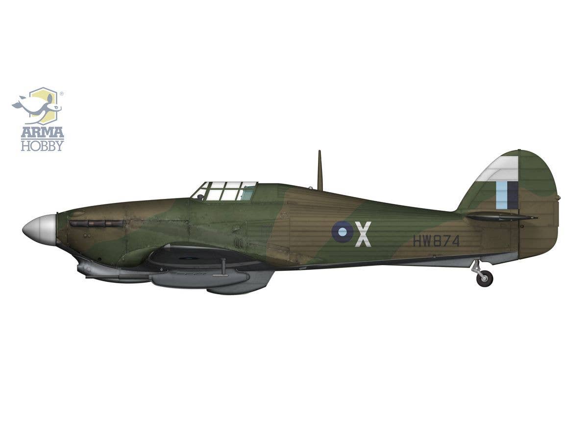 Arma Hobby 1/72 Hurricane Mk Ii D | 5902734373465
