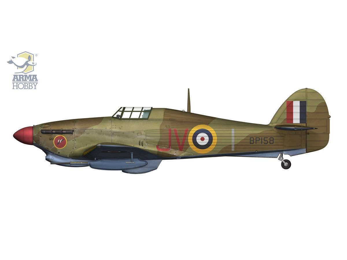 Arma Hobby 1/72 Hurricane Mk Ii D | 5902734373465