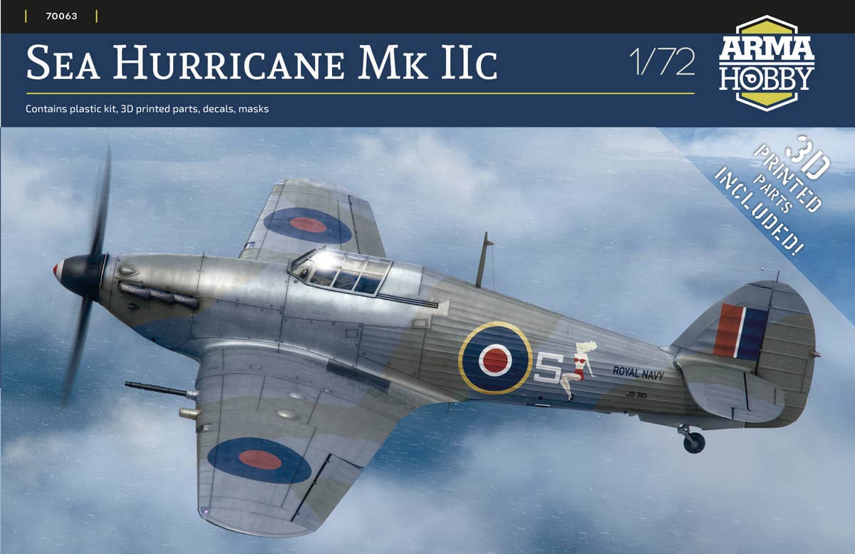Arma Hobby 1/72 Sea Hurricane Mk IIc | 5902734373526