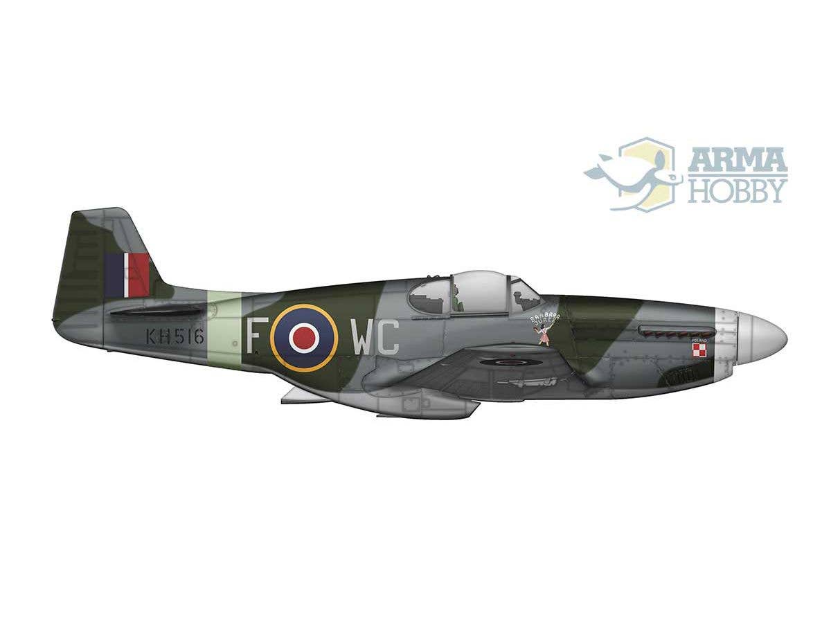 Arma Hobby 1/72 P-51 B/C Mustang™ | 5902734373519