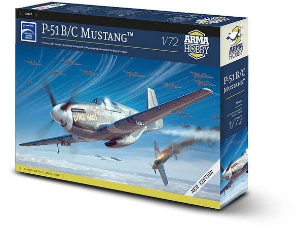 Arma Hobby 1/72 P-51 B/C Mustang™ | 5902734373519