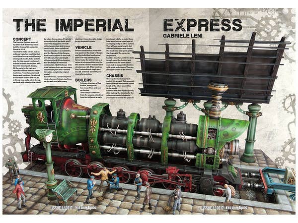 Abteilung502 DAMAGED, Worn and Weathered Models Magazine - 01 (English) | 8436564923363