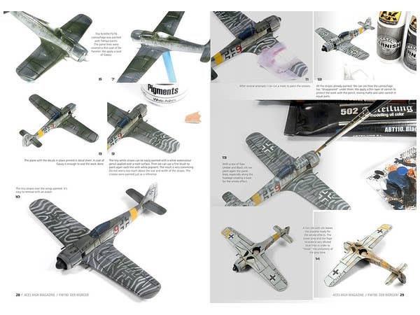 AK Interactive Aces High 11: FW 190 Der Wurger - English | 8436564924063
