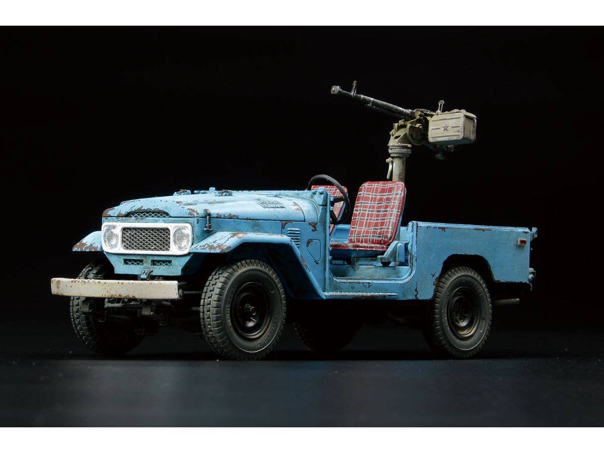 AK Interactive 1/35 FJ43 Pickup with DShKM Plastic Model Kit | 8435568314115