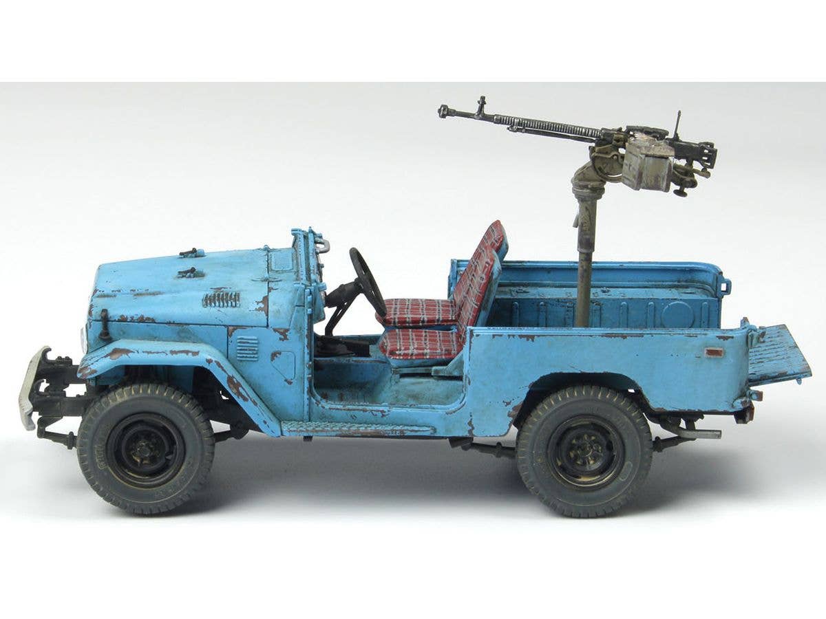 AK Interactive 1/35 FJ43 Pickup with DShKM Plastic Model Kit | 8435568314115
