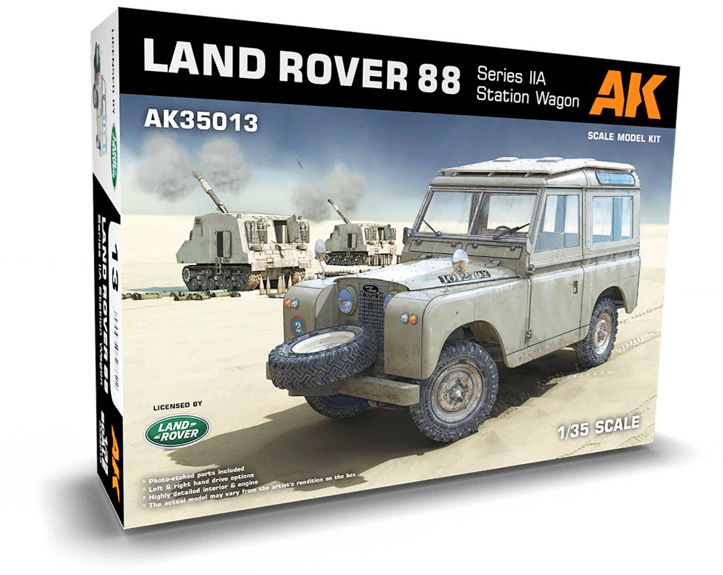 AK Interactive 1/35 Land Rover 88 Series IIA -Station Wagon | 8435568328822