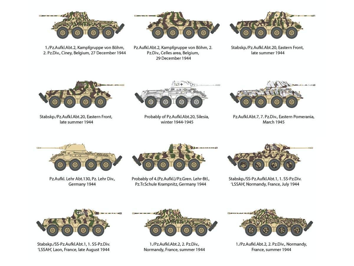 AK Interactive 1/35 SD.KFZ.234/2 PUMA Plastic Model Kit | 8435568328891