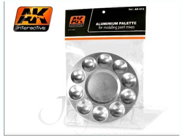 AK Interactive Aluminum Pallet 10 Wells | 8436535576130