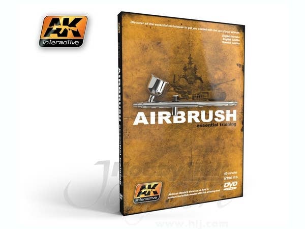 AK Interactive Airbrush Essential Training (DVD) | 8436535576536