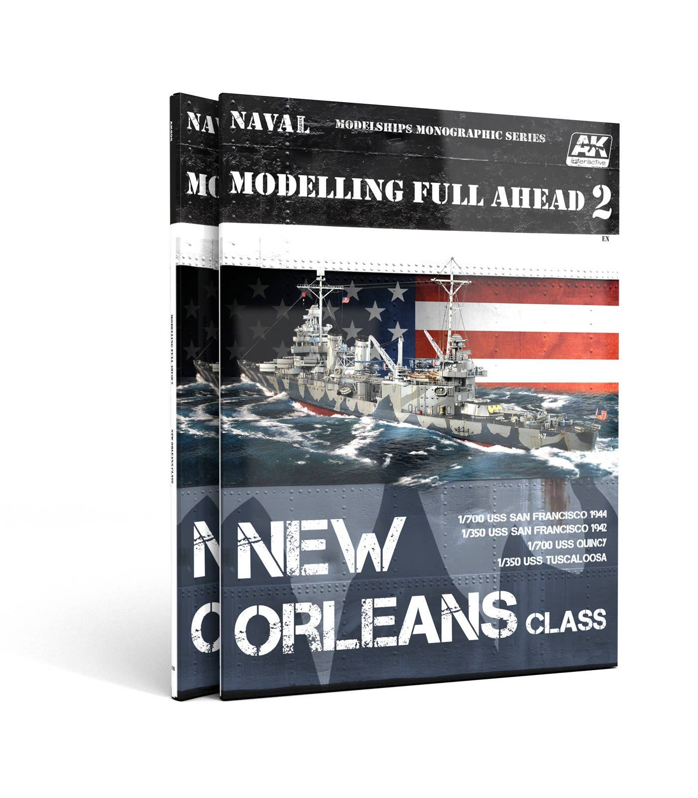AK Interactive Modelling Full Ahead #2: New Orleans Class - English | 8436535578950