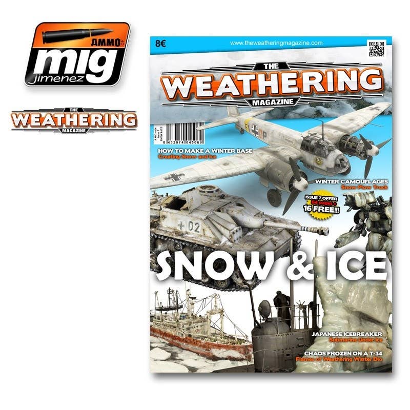 Ammo Mig The Weathering Magazine No 7: Ice & Snow (English) | 8432074045069