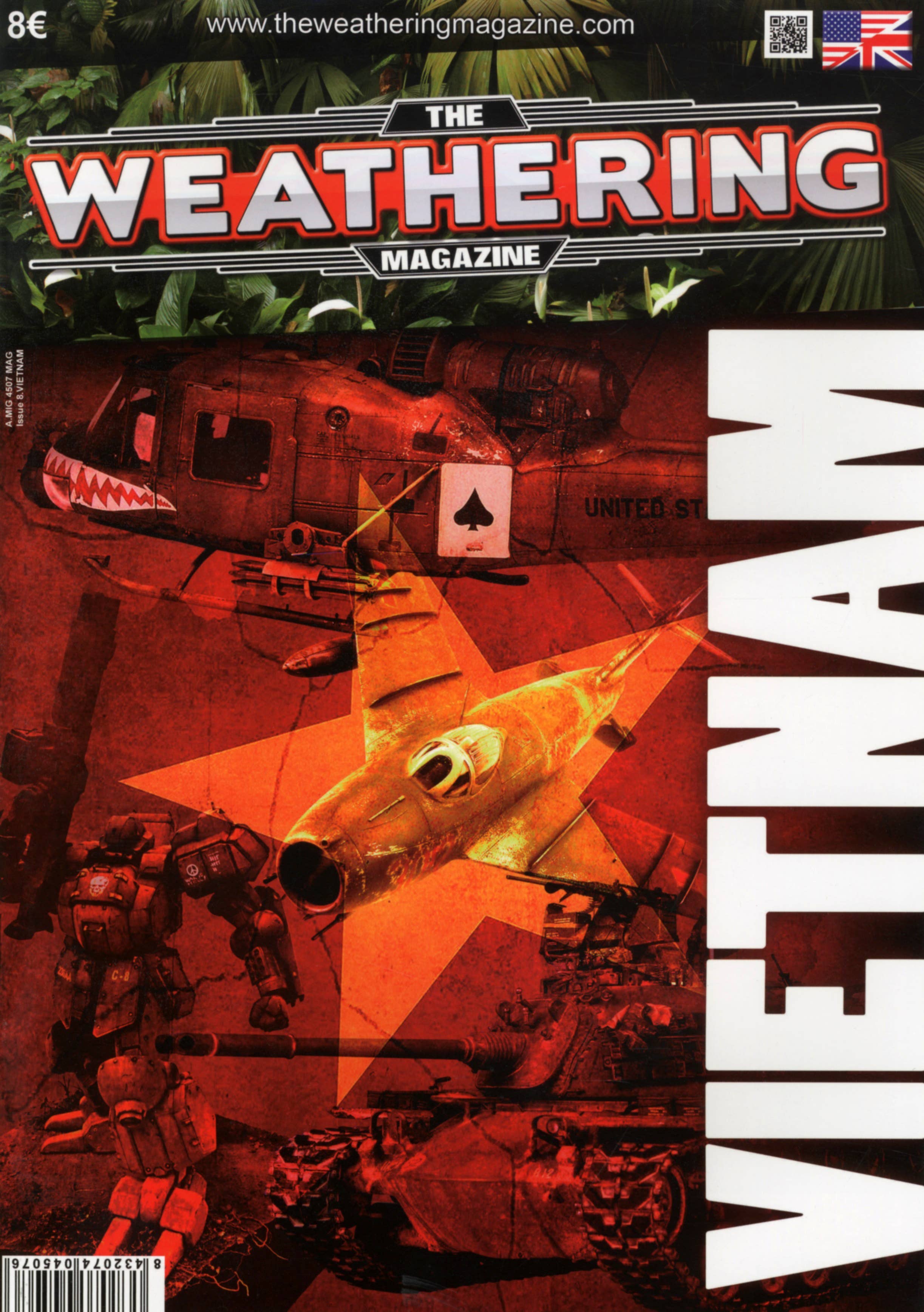 Ammo Mig The Weathering Magazine No 8: Vietnam (English) | 8432074045076