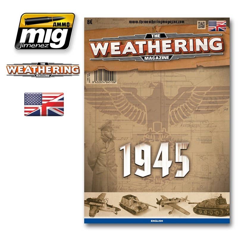 Ammo Mig The Weathering Magazine No 11: 1945 (English) | 8432074045106