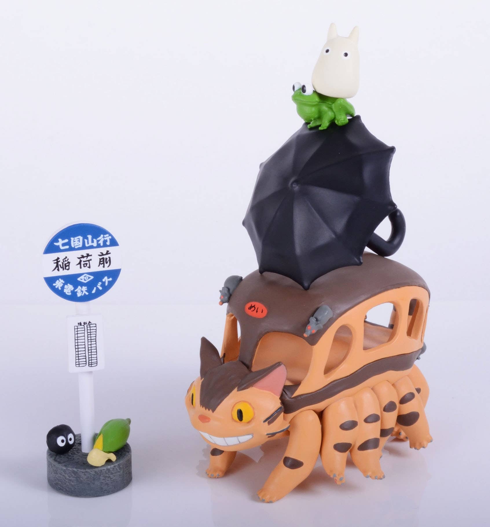 Ensky NOS-51 My Neighbor Totoro Catbus Nosechara Assortment 'My Neighbor Totoro' Stacking Figure | 4970381189891