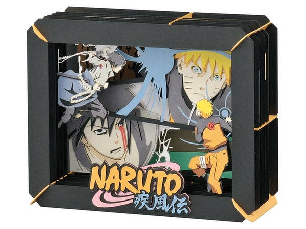 Ensky Paper Theater PT-125 Naruto Shippuden Naruto and Sasuke "Naruto" (Box/6) | 4970381199609