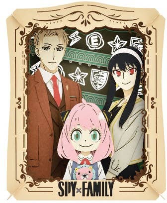 SPY×FAMILY - Spy x Family - SpyxFamily - Spy Family - Anya Forger - Loid Forger - Yor Forger - Paper Theater (PT-248) - Family(Ensky) | 4970381512590