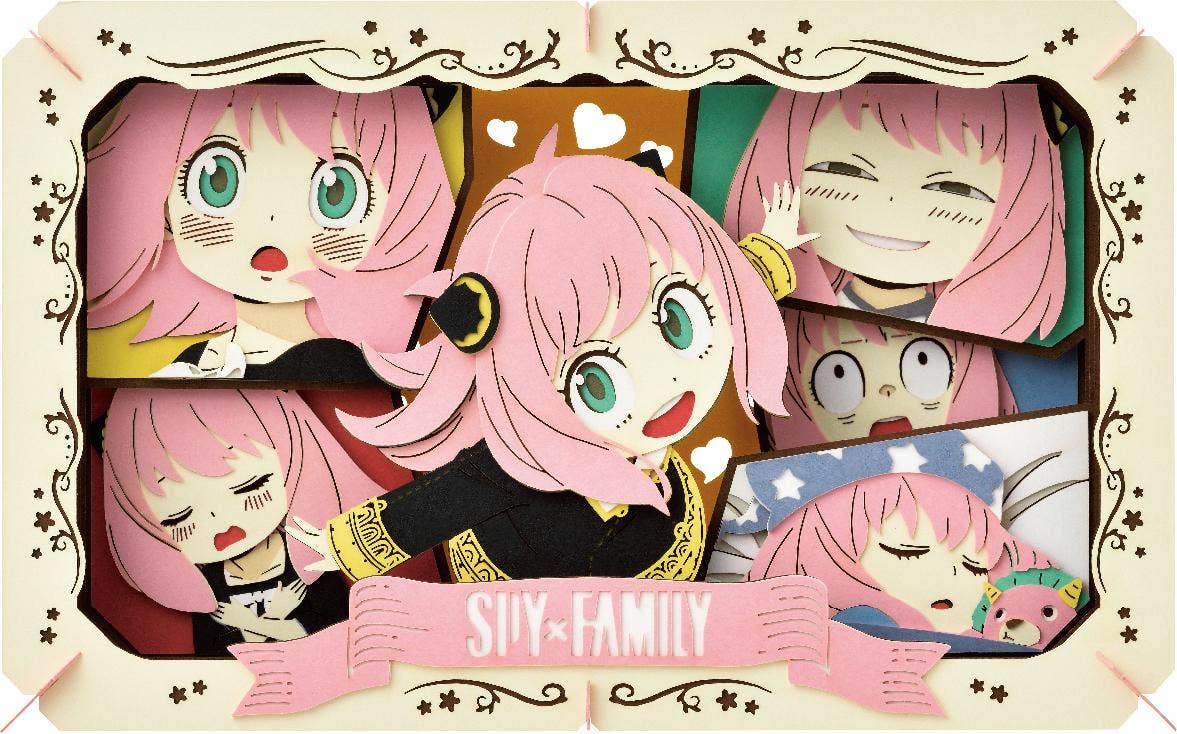 Ensky Paper Theater PT-L41 Anya Forger Large Paper Theater "Spy X Family" (Box/6) | 4970381515034