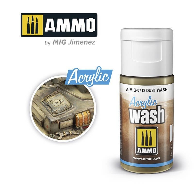 Ammo Mig Dust Acrylic Wash | 8432074007135
